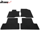 Car Floor Mat for 2009-2014 Acura TSX Black Carpet 4PC Nylon