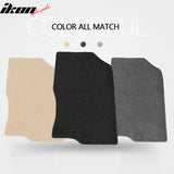Car Floor Mat for 2009-2014 Acura TSX Black Carpet 4PC Nylon