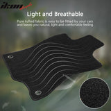Car Floor Mat for 2009-2014 Acura TSX Black Carpet 4PC Nylon