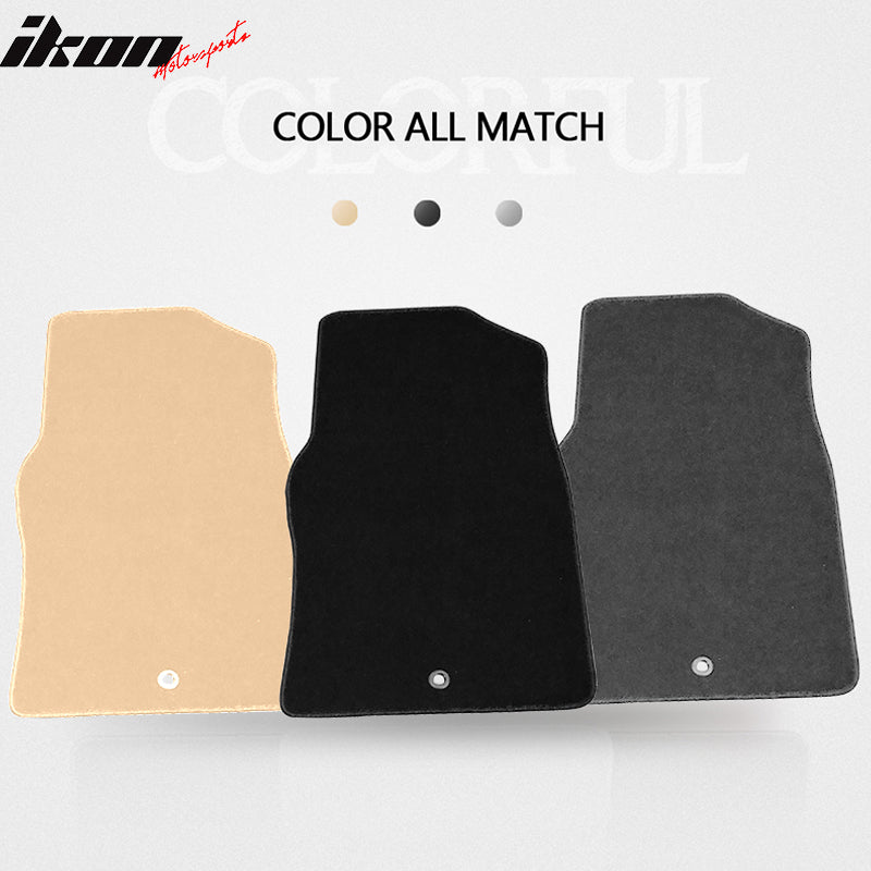 Car Floor Mat for 2009-2014 Acura TL Black Carpet 4PC Nylon