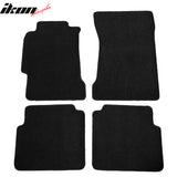 Car Floor Mat for 1997-1999 Acura CL Black Carpet 4PC Nylon
