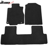 2012-2016 Honda CRV Front Rear Floor Mats Carpets 3PC