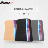 Car Floor Mat for 1998-06 BMW 3 Series E46 3 Colors Strips Nylon 4PCS