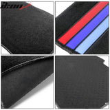 Car Floor Mat for 1998-06 BMW 3 Series E46 3 Colors Strips Nylon 4PCS