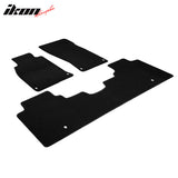 Car Floor Mat for 2011-2013 Infiniti M37 Black Car Nylon 3PC