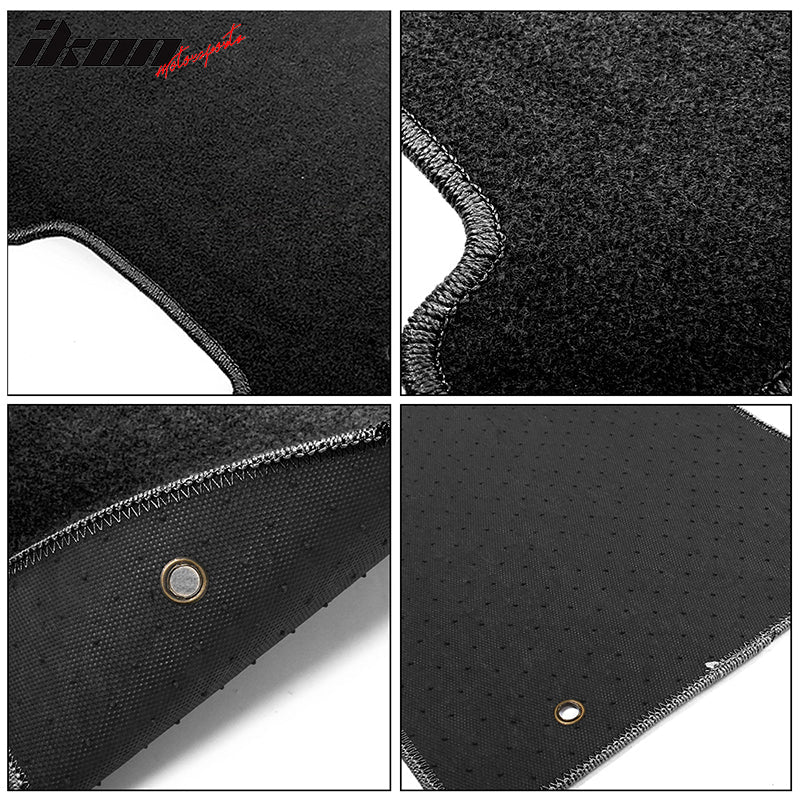 Car Floor Mat for 2011-2013 Infiniti M37 Black Car Nylon 3PC