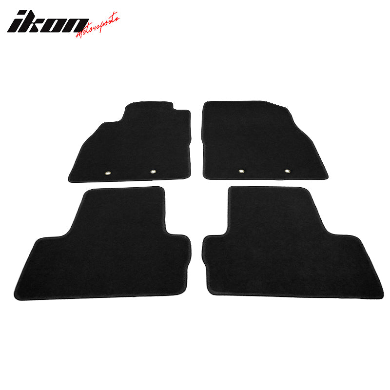 Car Floor Mat for 2011-2015 Chevrolet Volt Black Car Nylon 4PC