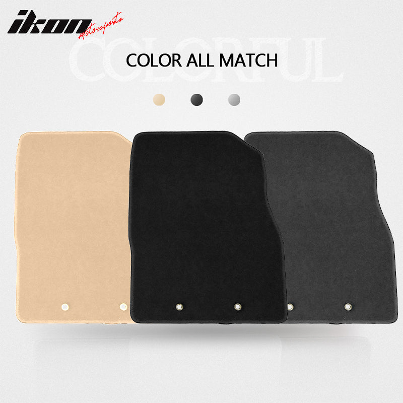 Car Floor Mat for 2011-2015 Chevrolet Volt Black Car Nylon 4PC