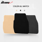 Car Floor Mat for 1997-2004 Dodge Dakota Black Carpets Nylon 2Pc
