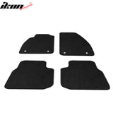 Car Floor Mat for 1998-2003 Chevrolet Malibu Black Nylon 4PC