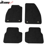 Car Floor Mat for 1998-2003 Chevrolet Malibu Black Nylon 4PC