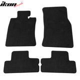 Car Floor Mat for 2002-2006 Mini Cooper Black Front Rear  Nylon 4PC