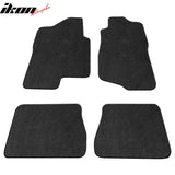 2007-2013 Chevrolet Silverado GMC Sierra Crew Cab Floor Mats 4PC Nylon