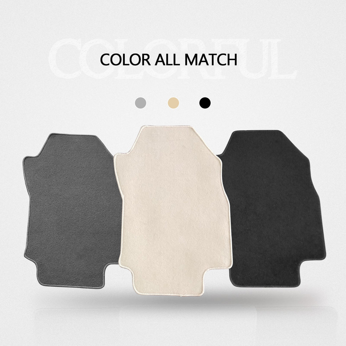 2019-2023 Toyota RAV4 Car Mats Carpet 4PC Nylon