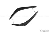 2008-2011 Nissan GTR R35 CBA Carbon Fiber Front Canards