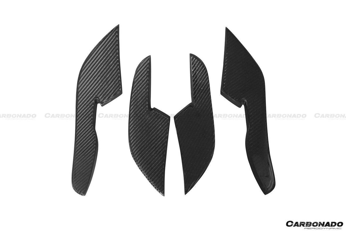 2013-2018 Audi RS6 C7 Avant BS Style Front Bumper Canards