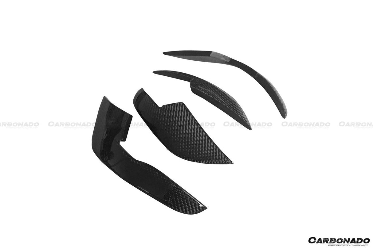 2013-2018 Audi RS6 C7 Avant BS Style Front Bumper Canards