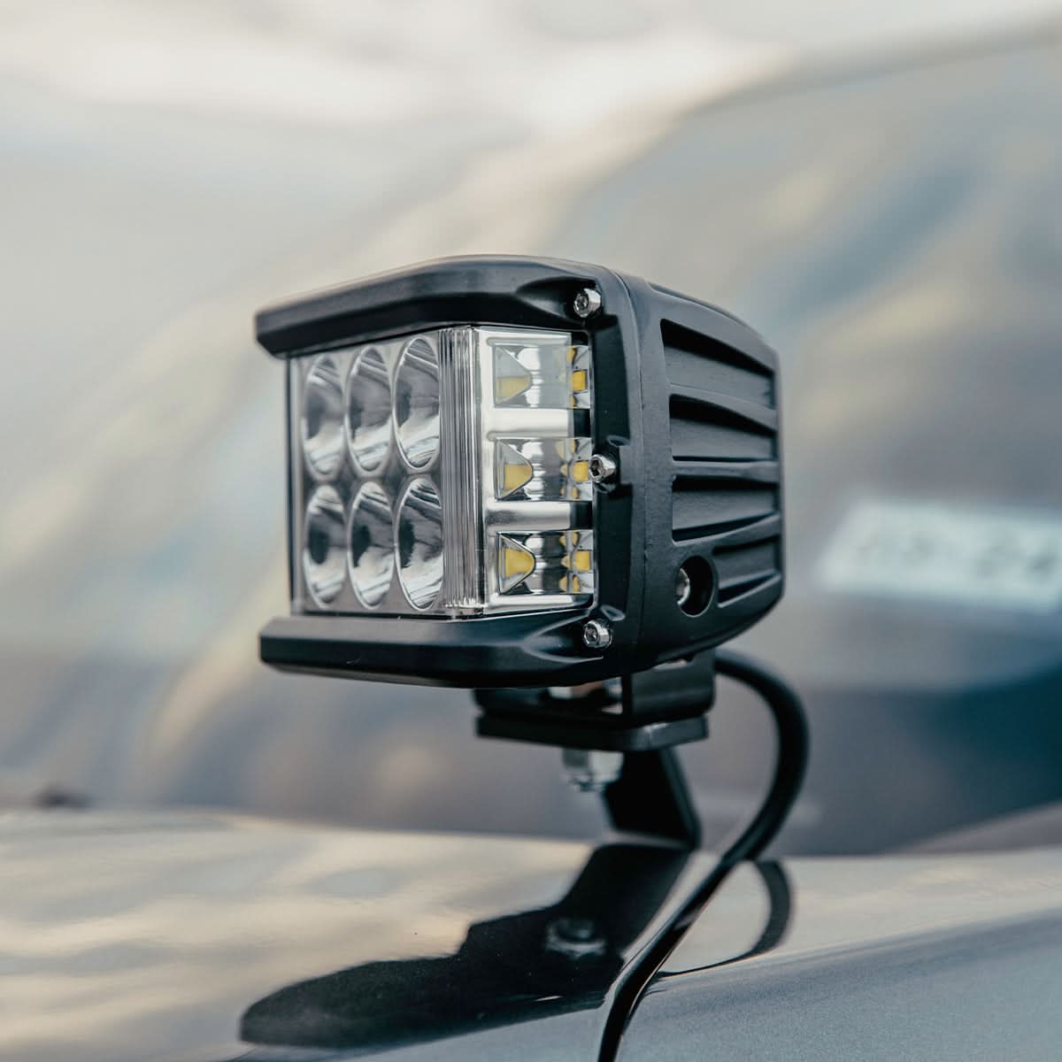 Low Profile Ditch Light Brackets For 2022+ Toyota Tundra