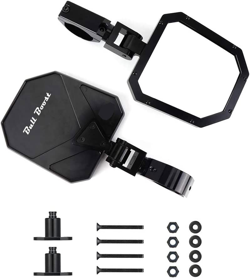 BILLET Rear Racing Side Mirrors For Can Am Maverick X3 Max Turbo R 2017-2023