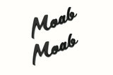 Cursive Fender Emblems (Moab, Texas, Lucky, Florida) - Universal