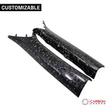 Custom Carbon Fiber Interior A-Pillars trim for 2016-2024 Chevy Camaro