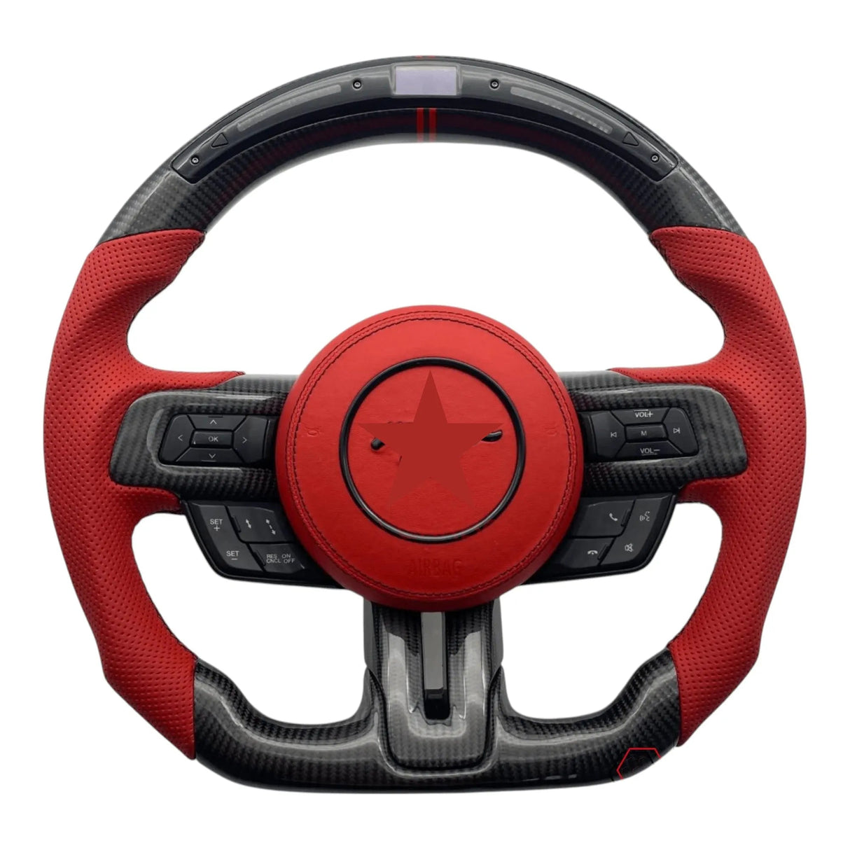 2015-2023 Mustang Custom Steering Wheel Airbag Housing