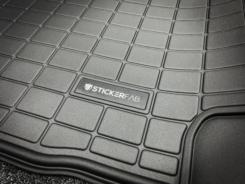 Custom Weathertech Floor Mat Logo (Etched Metal) - Universal