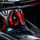 Customizable Carbon Fiber Automatic Shift Knob for 2016-2024 Chevy Camaro
