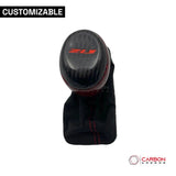 Customizable Carbon Fiber Automatic Shift Knob for 2016-2024 Chevy Camaro
