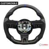 Customizable Carbon Fiber Steering Wheel for Chevy Camaro 2010-2012