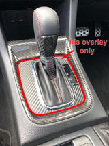 CVT Shifter Overlay (3D Carbon) - 2015-2021 Subaru WRX / 2014-2017 Forester / 2013-2017 Crosstrek XV