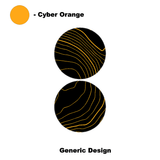 Topo Cup Holder Inserts (Printed Series + Acrylic) - 2021+ Bronco