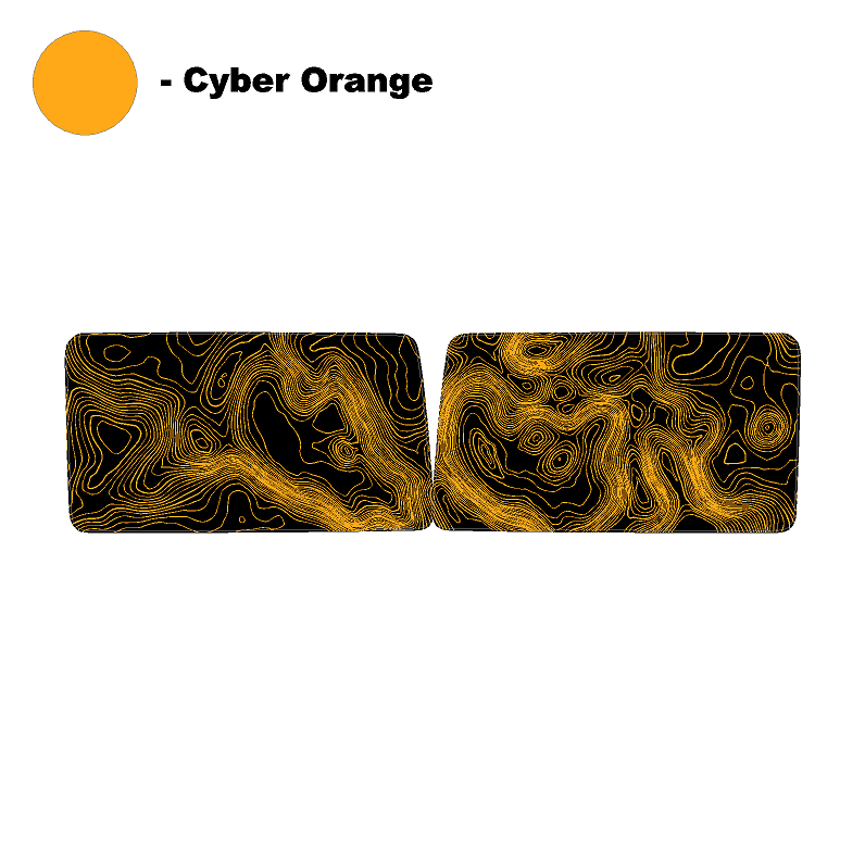 Topo Hardtop Side Window Overlays - 2021+ Bronco 4 Door