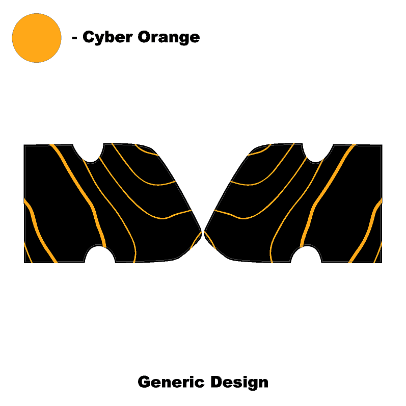 Interior Door Cup Protector Kit - 2021+ Bronco