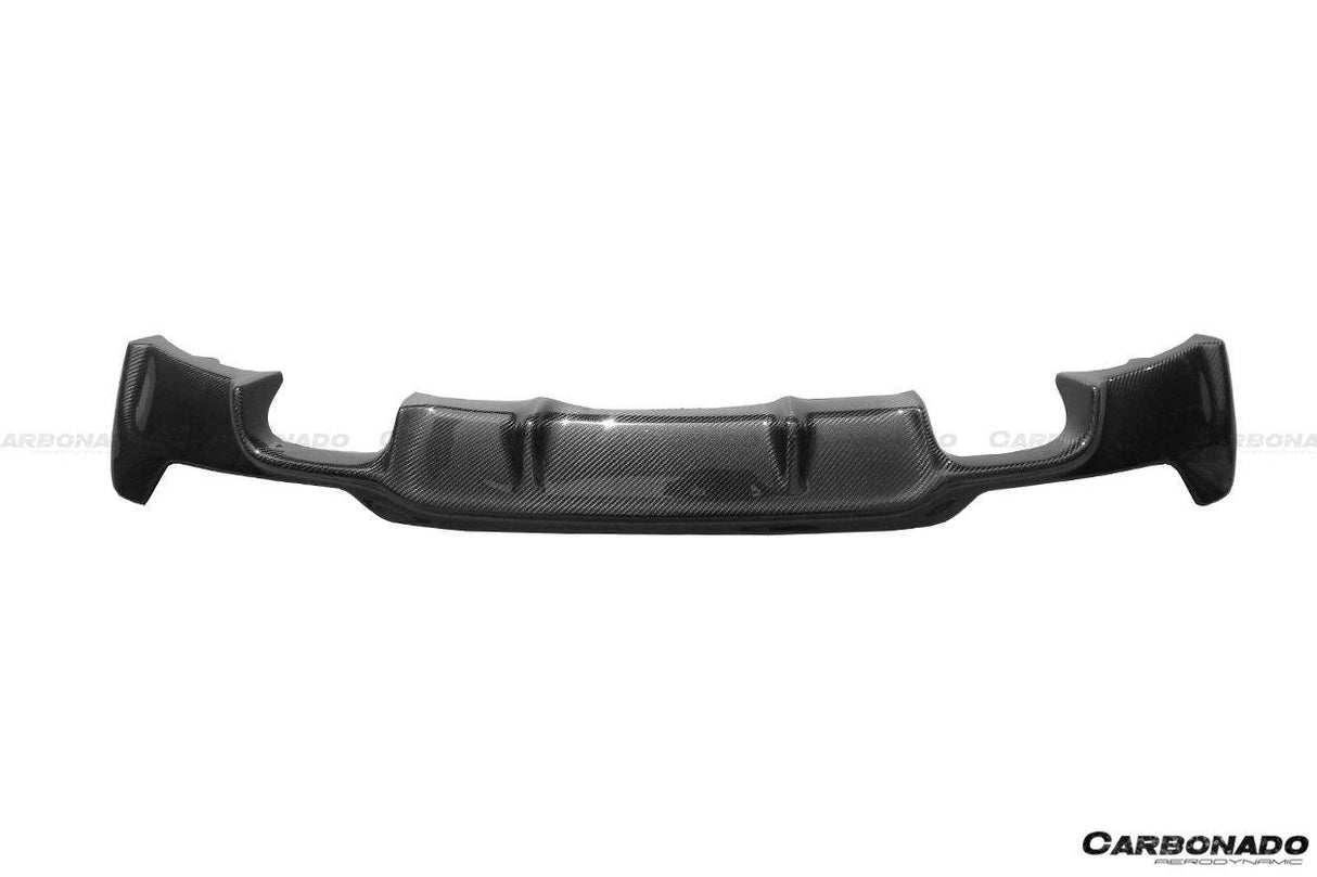 2013-2020 BMW 4 Series F32 F33 F36 3D Style Carbon Fiber Rear Qual Exhaust Diffuser (For M-Tech Only )