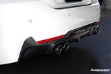 2013-2020 BMW 4 Series F32 F33 F36 3D Style Carbon Fiber Rear Qual Exhaust Diffuser (For M-Tech Only )