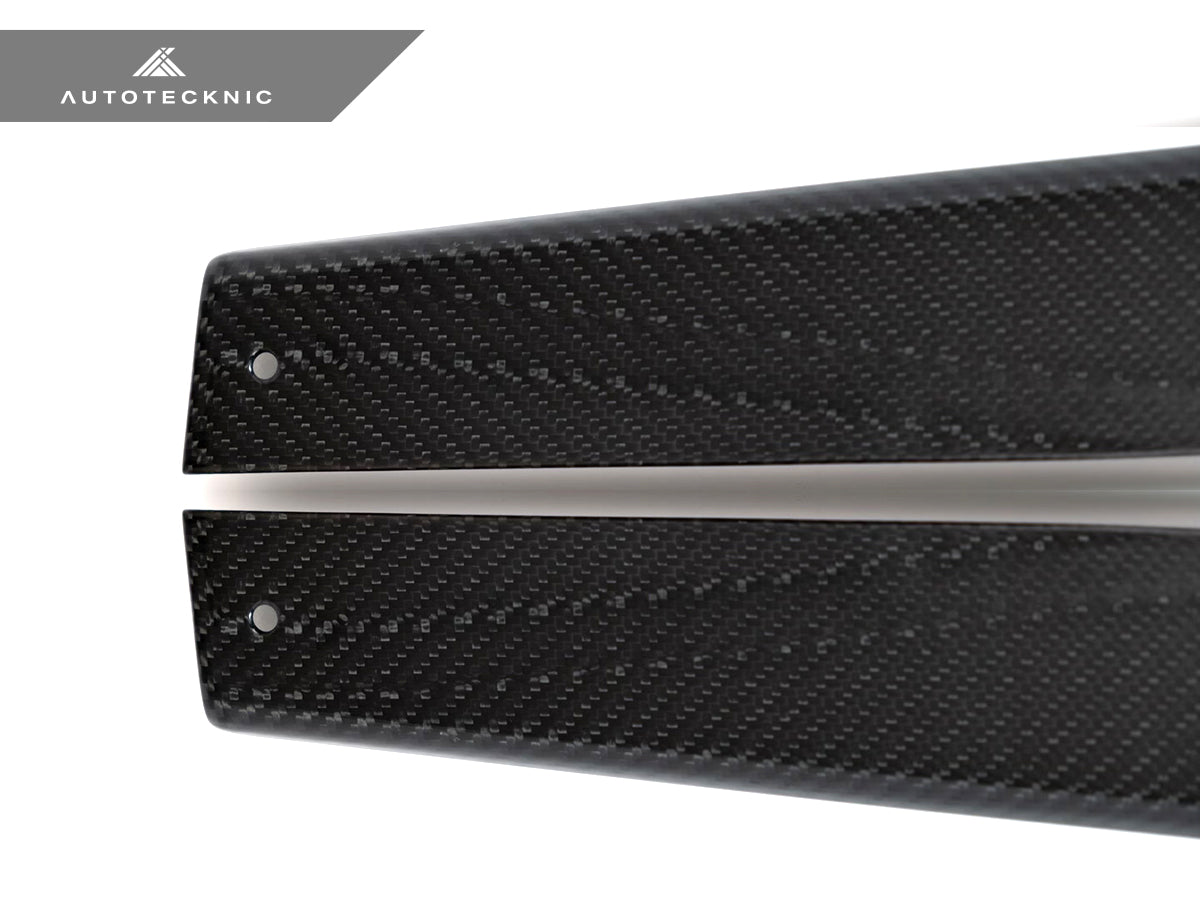 AutoTecknic Dry Carbon Fiber Side Sill Set - G01 X3 | G02 X4