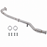 Subaru 6MT High Flow Cat Resonated Pipe Intake Tube Exhaust For 15-21 WRX