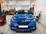 BMW F87 M2 Competition Bumper Carbon Fiber Front Wind Splitter 2019-2021