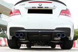 2008-2013 BMW E82 E88 1M RZ Style Carbon Fiber Rear Lip  Rear Diffuser Undertray
