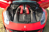2012-2017 Ferrari F12 Berlinetta Dry Carbon Fiber Engine Cover Replacement