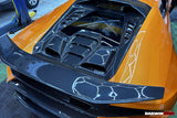 2015-2025 Lamborghini Huracan LP610 & LP580 & EVO Tecnica Style Dry Carbon Fiber Trunk Spoiler Wing