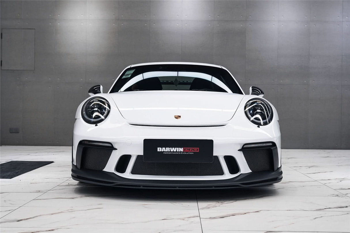 DarwinPRO 2017-2019 Porsche 911 991.2 GT3 Only BKSS Style Carbon Fiber Front lip