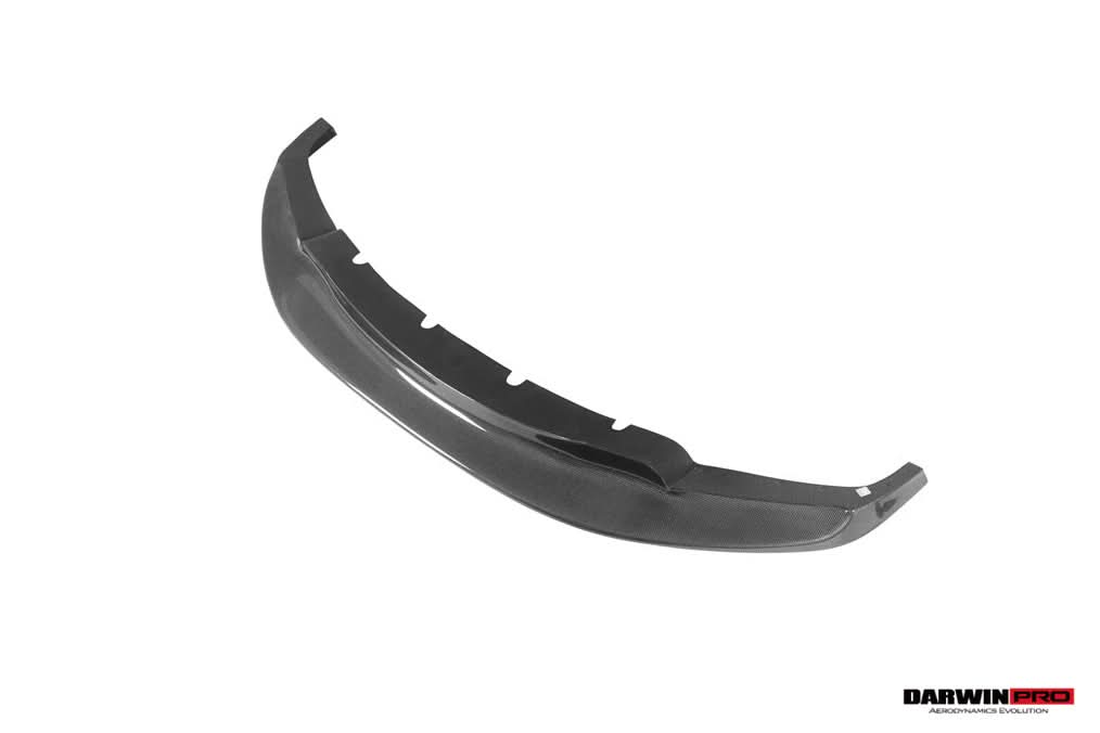 DarwinPRO 2013-2019 BMW 3 Series F30 F35 M-Tech GV Style Carbon Fiber Front Lip With Caps