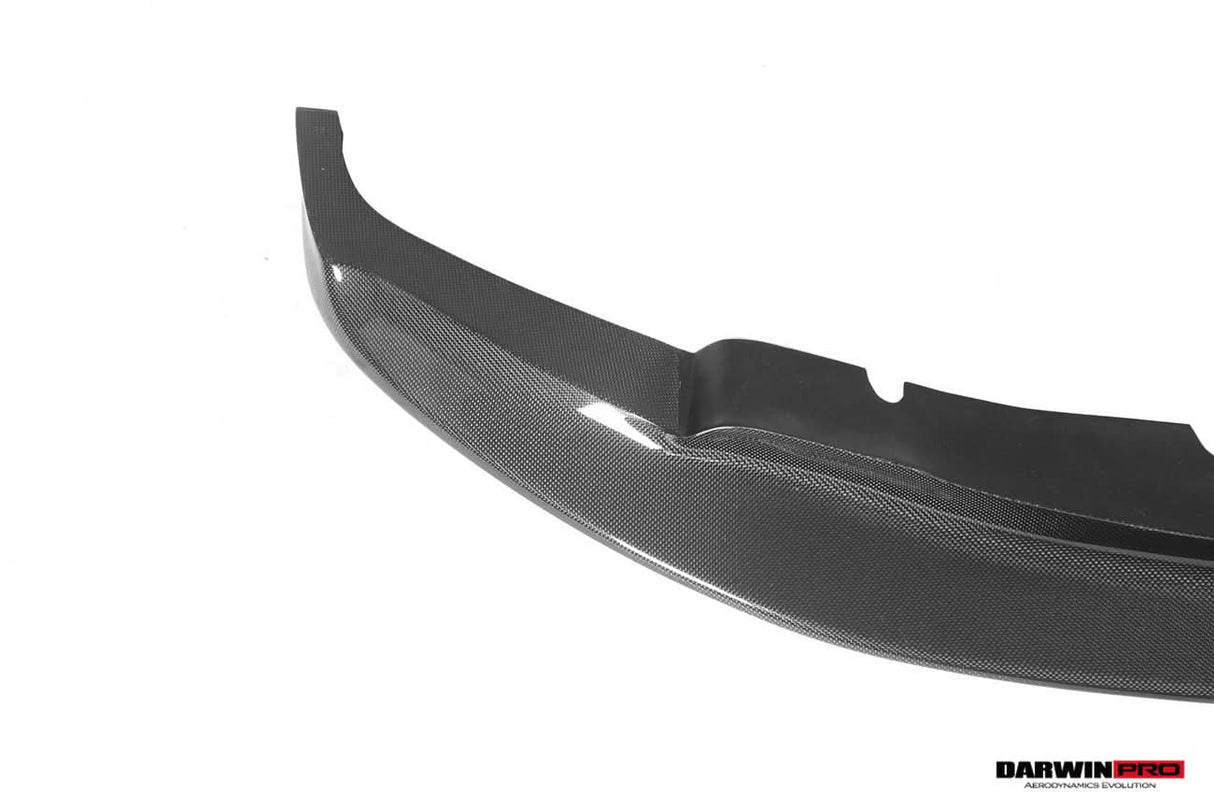 DarwinPRO 2013-2019 BMW 3 Series F30 F35 M-Tech GV Style Carbon Fiber Front Lip With Caps