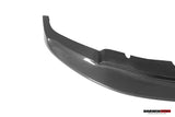 DarwinPRO 2013-2019 BMW 3 Series F30 F35 M-Tech GV Style Carbon Fiber Front Lip With Caps