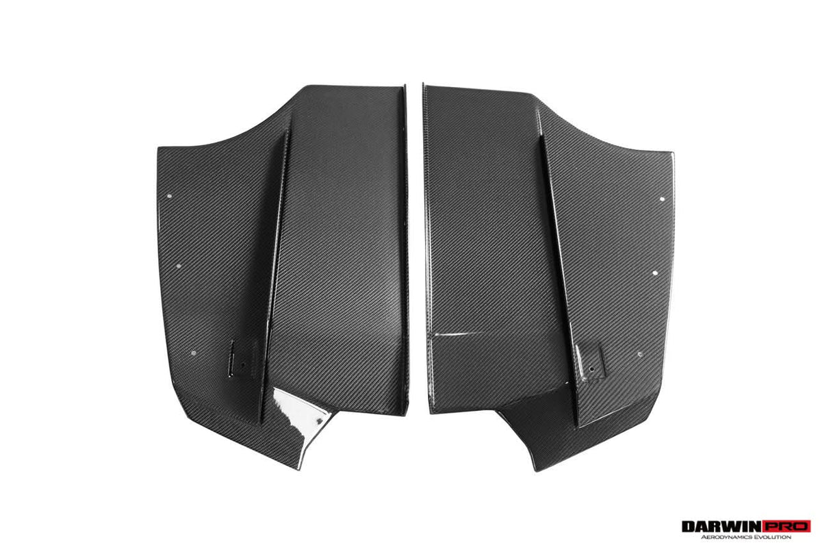 DarwinPRO 2013-2019 BMW 3 Series F30 F35 M-Tech GV Style Carbon Fiber Rear Lip with undertray
