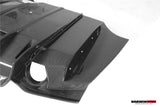 DarwinPRO 2013-2019 BMW 3 Series F30 F35 M-Tech GV Style Carbon Fiber Rear Lip with undertray