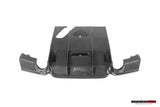 2013-2019 BMW 3 Series F30 F35 M-Tech GV Carbon Fiber Rear Lip with Diffuser & Caps
