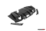 DarwinPRO 2013-2019 BMW 3 Series F30 F35 M-Tech GV Style Carbon Fiber Rear Lip with undertray